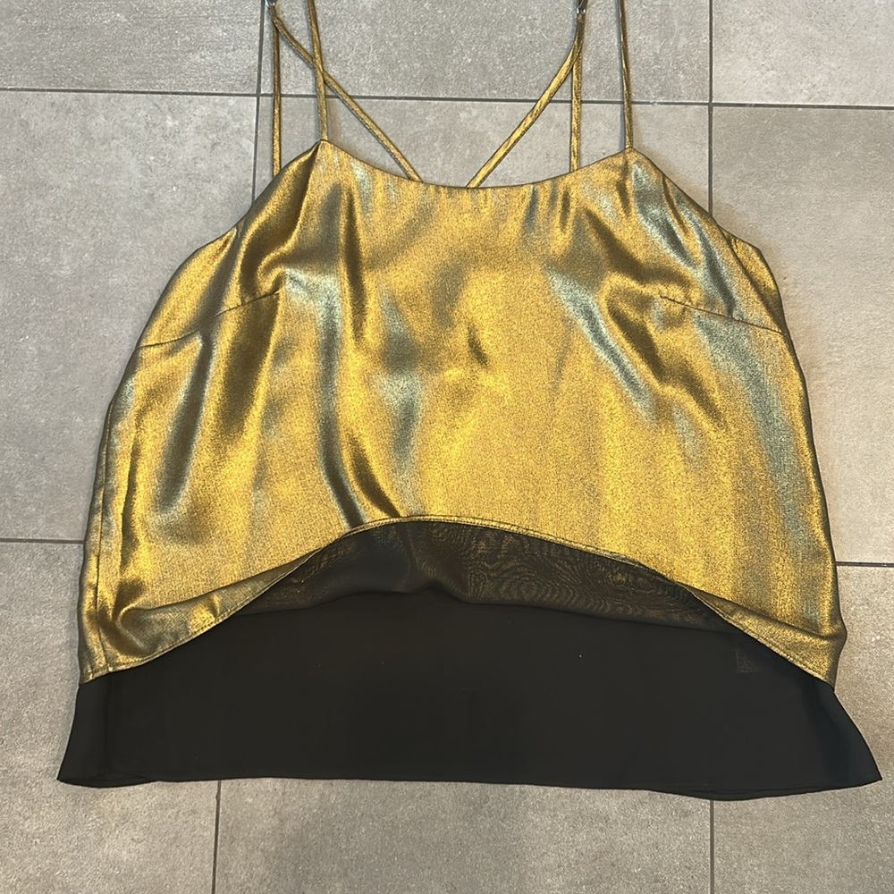 Parker Gold and Black Camisole - Picture 2 of 10